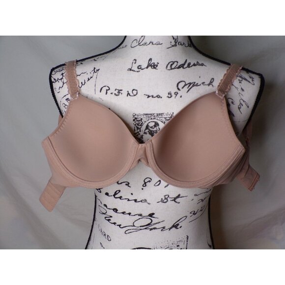 🆕 NATORI Pure Luxe Full UW T-Shirt Bra 36DDD Tan Dark Beige #732080 - Picture 5 of 6